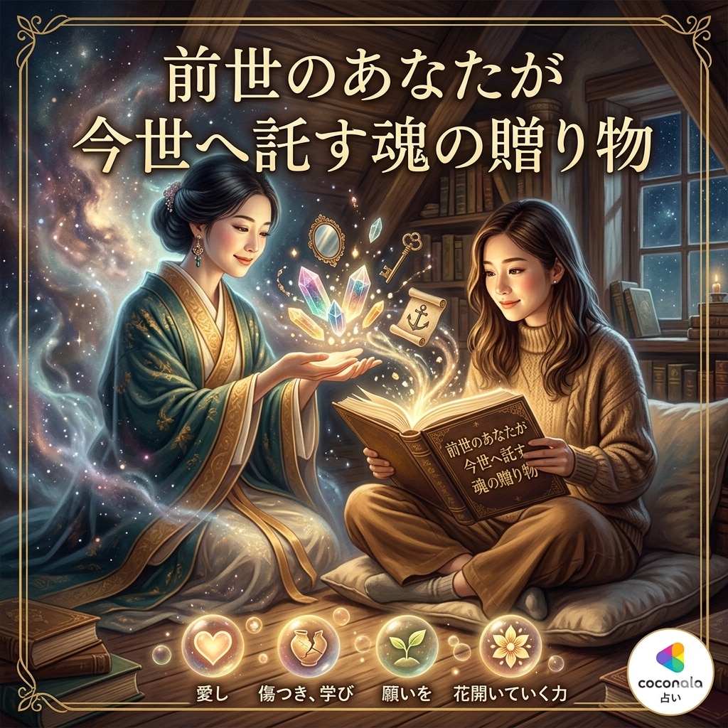 前世のあなたが残した「魂の贈り物」を読み解きます 前世のあなたが残してくれた才能・叡智・課題・守りを読み解く イメージ1