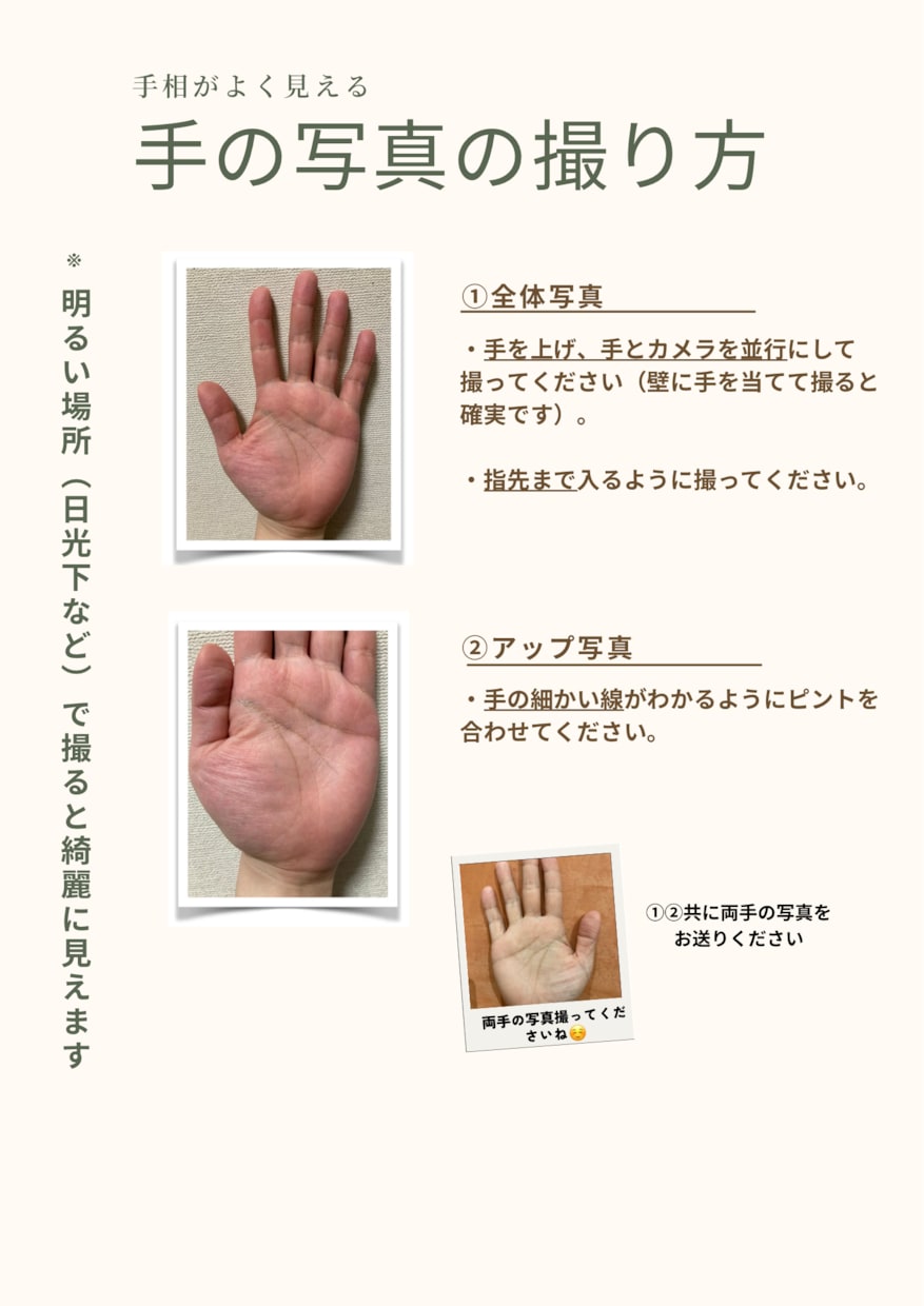 レアな動画解説⭐︎まるで対面のような手相診談します ご希望の方はメッセージください！ イメージ2