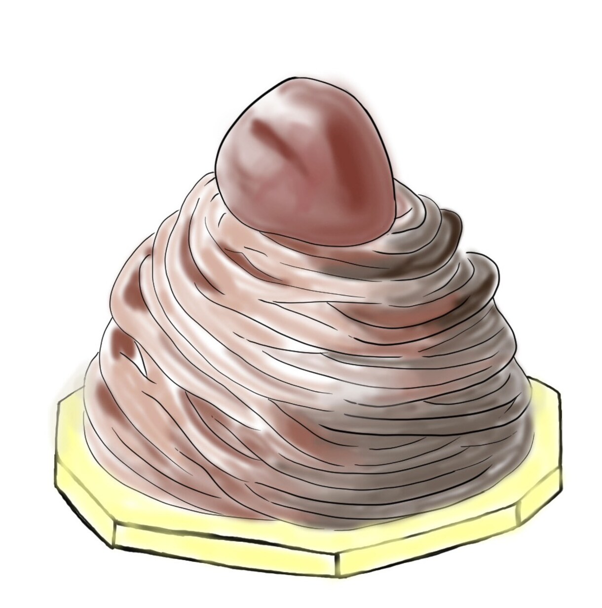 食べ物、料理、メニューのイラストを描きます 美味しそうなイラストを提供します。 イメージ4