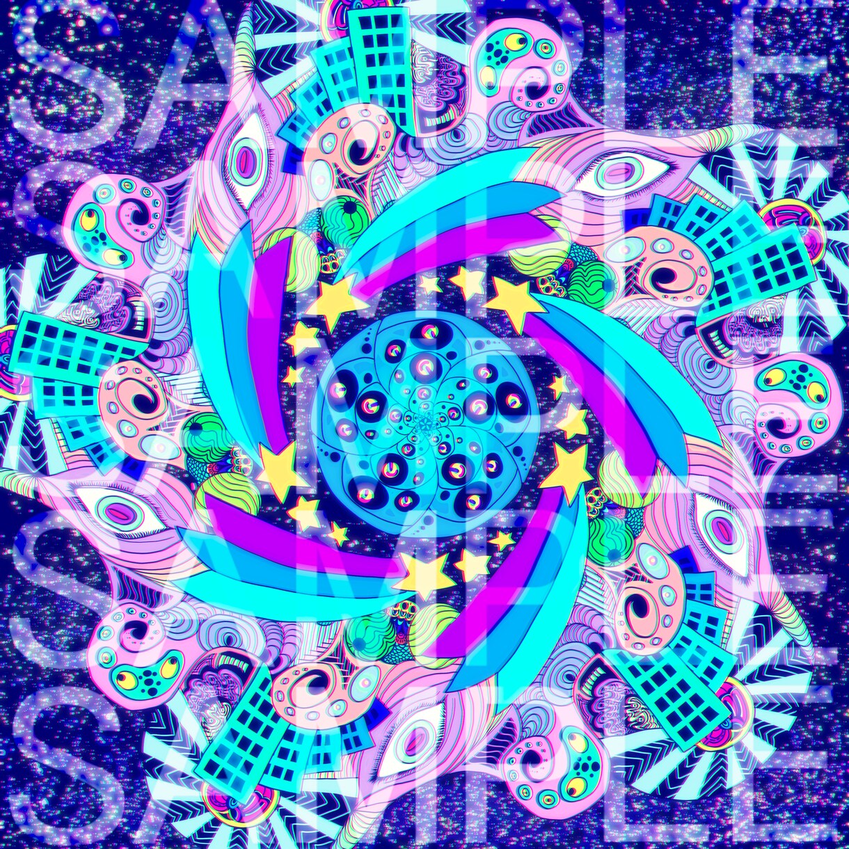 アウトサイダーなイラスト承ります 【個性的】で【唯一無二】なイラストを貴方に提供します！ イメージ7