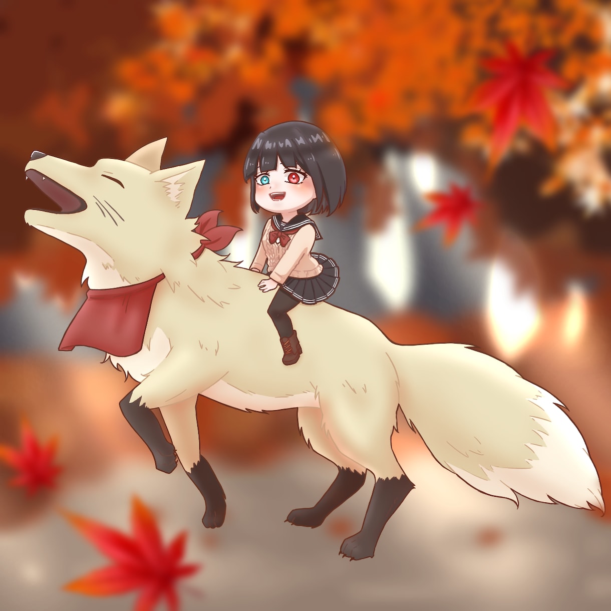 かわいいちびキャラ･SDのアイコン描きます イメージキャラクターをSDにして個性を出そう◎ イメージ9