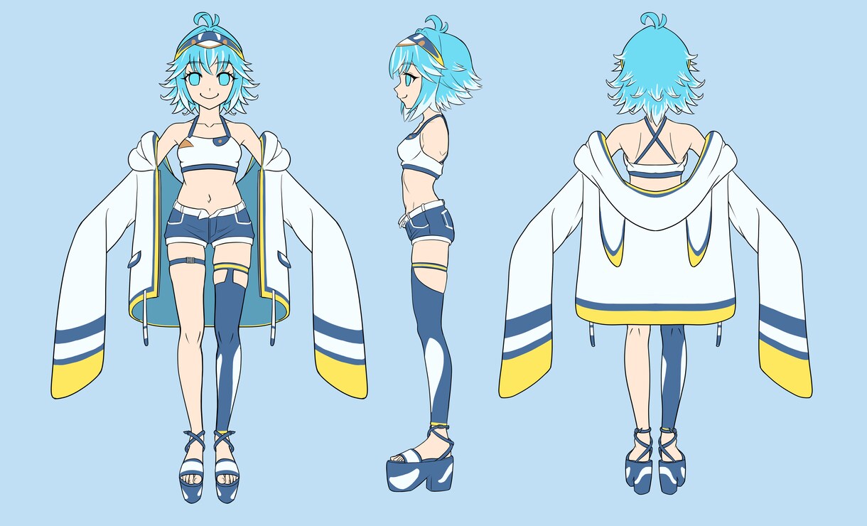 TRPG用立ち絵イラスト制作します イメージしているオリジナルキャラクターを形にします。 イメージ9