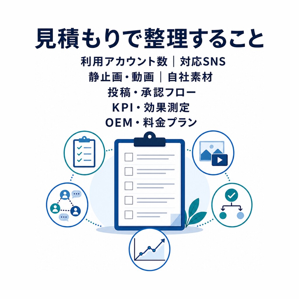 SNS完全自動運用システムを個別見積もりします 101アカウント以上・個別構成・予算からの提案に対応 イメージ3