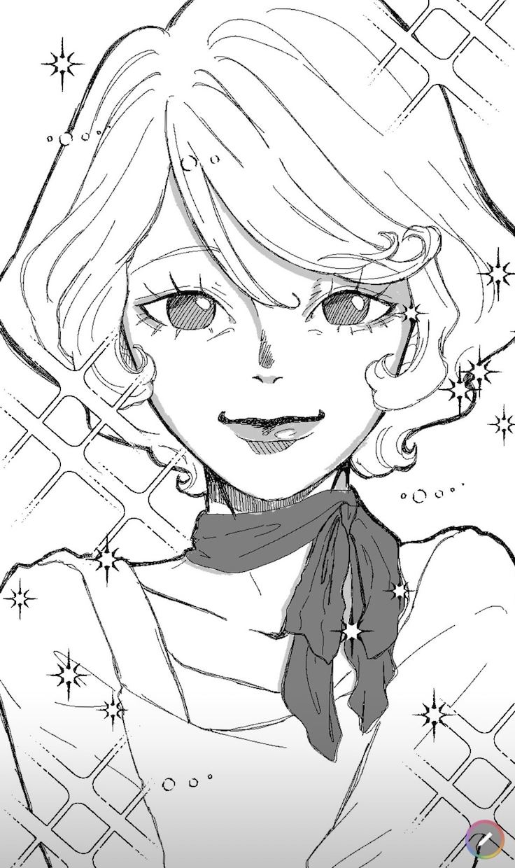 最短２日！少女漫画風イラストを描きます 物語を感じる、華やかで繊細な、漫画風の女の子を描きます。 イメージ3