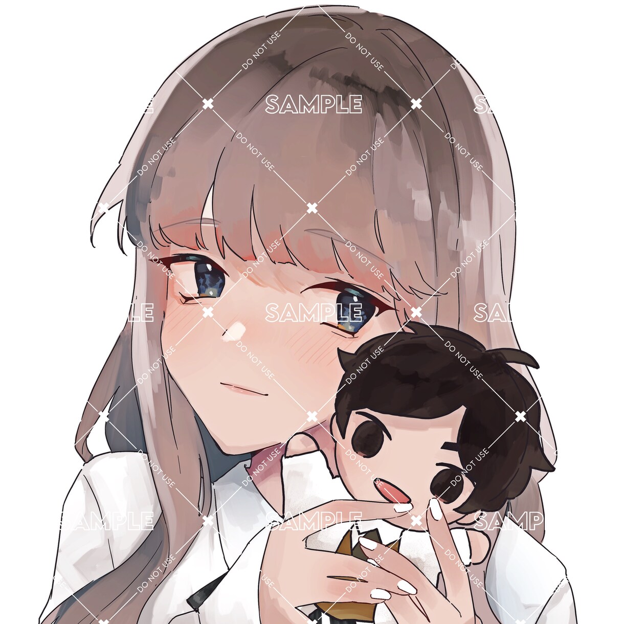 目を引くアイコンお描きします Twitter等のアイコンを夢絵からなんでもお描きします イメージ8