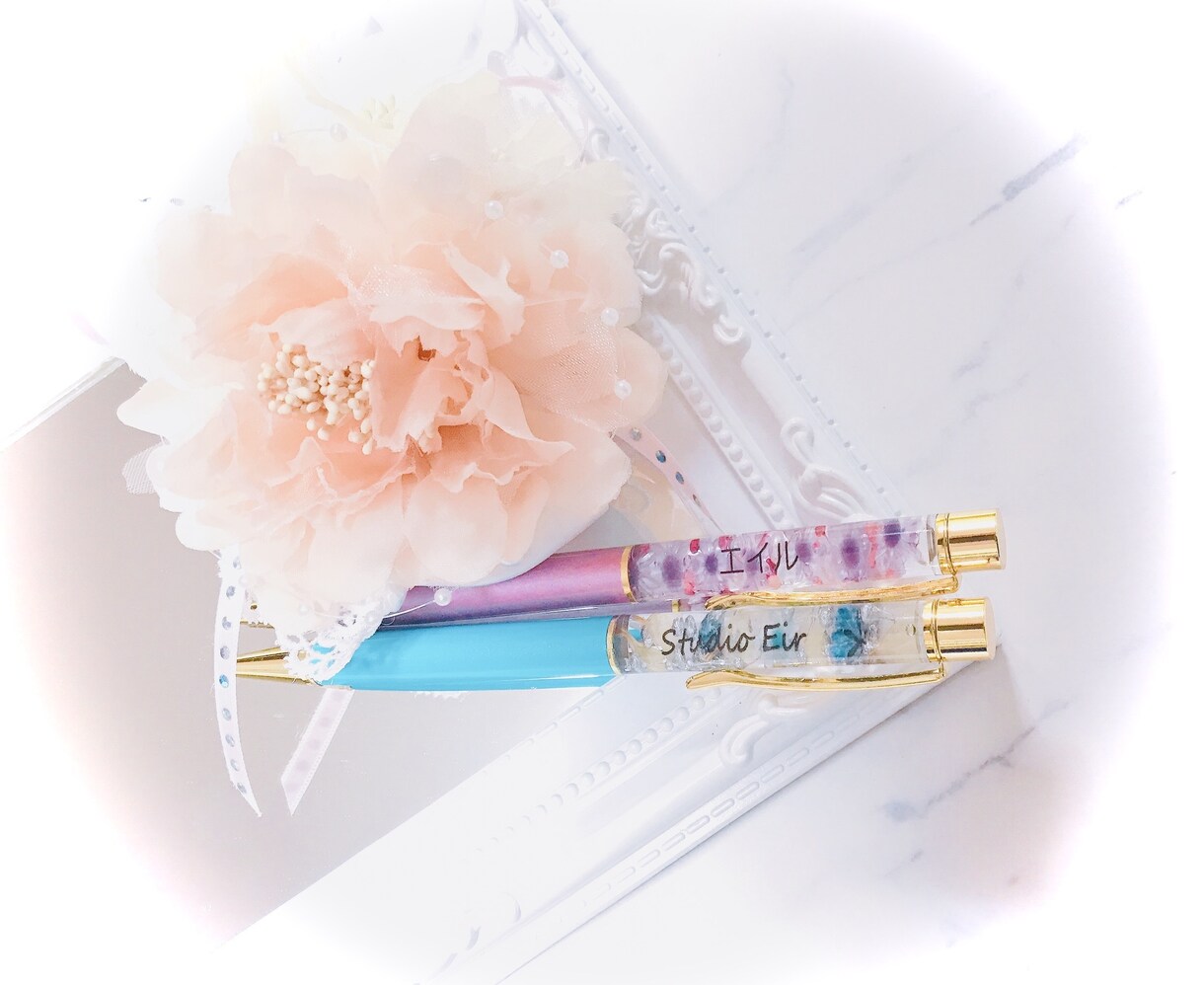 文字入りハーバリウムボールペン作ります プレゼントに♡自分へのご褒美に♪ イメージ7