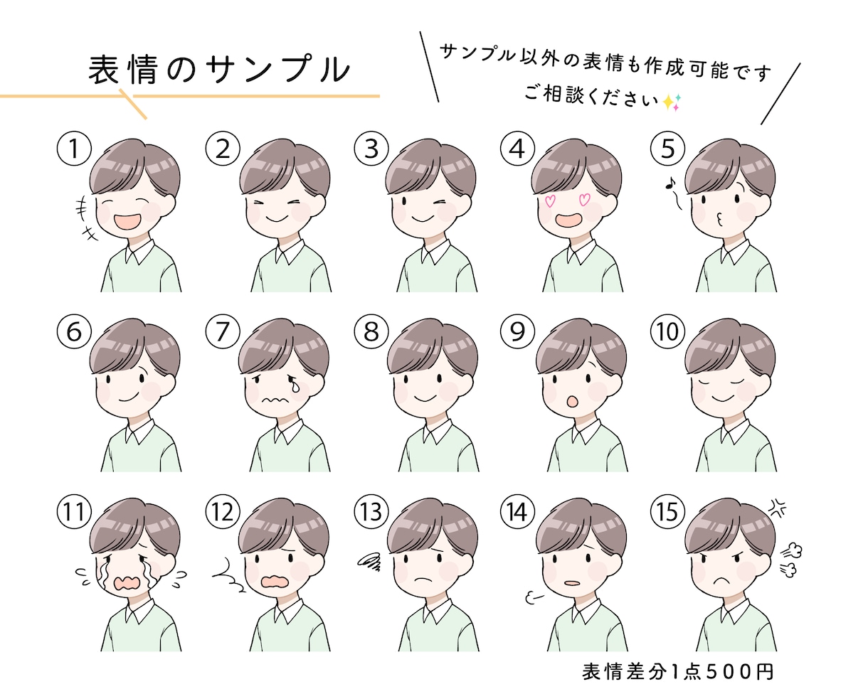 ゆるっとかわいい◎シンプルアイコンを描きます こだわりをギュッとつめたイラストでSNSやブログを印象的に！ イメージ4