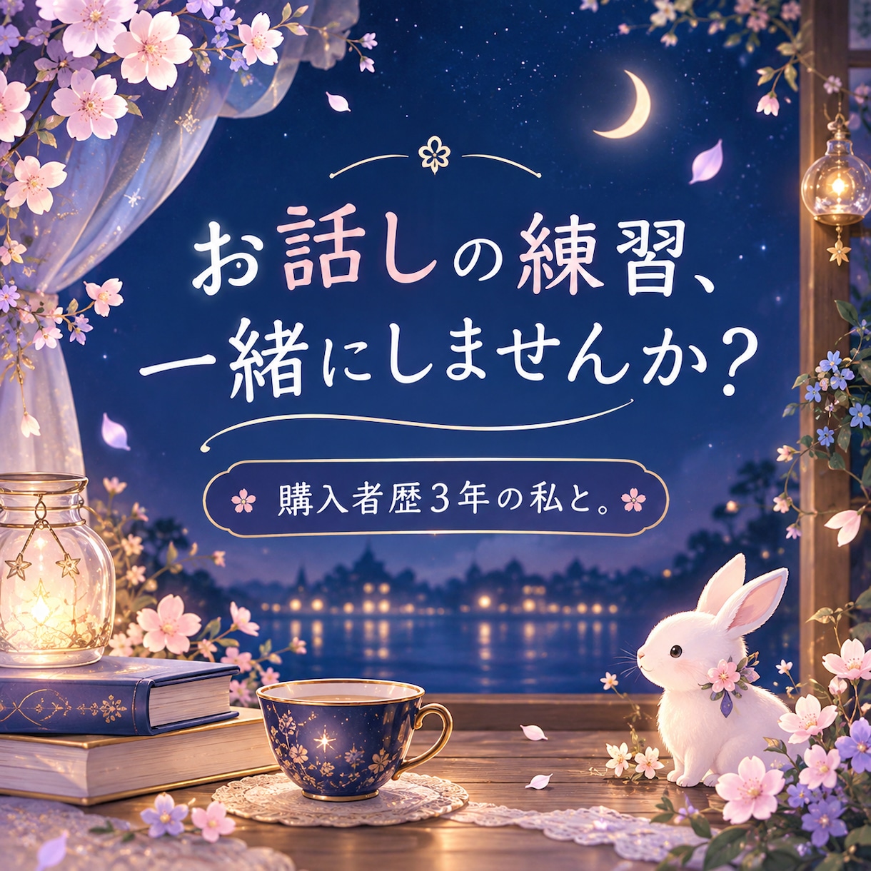 女性限定❀話すことが苦手な私が、お話し練習します 購入者歴3年。購入者の気持ちを本音でお話しします。 イメージ1