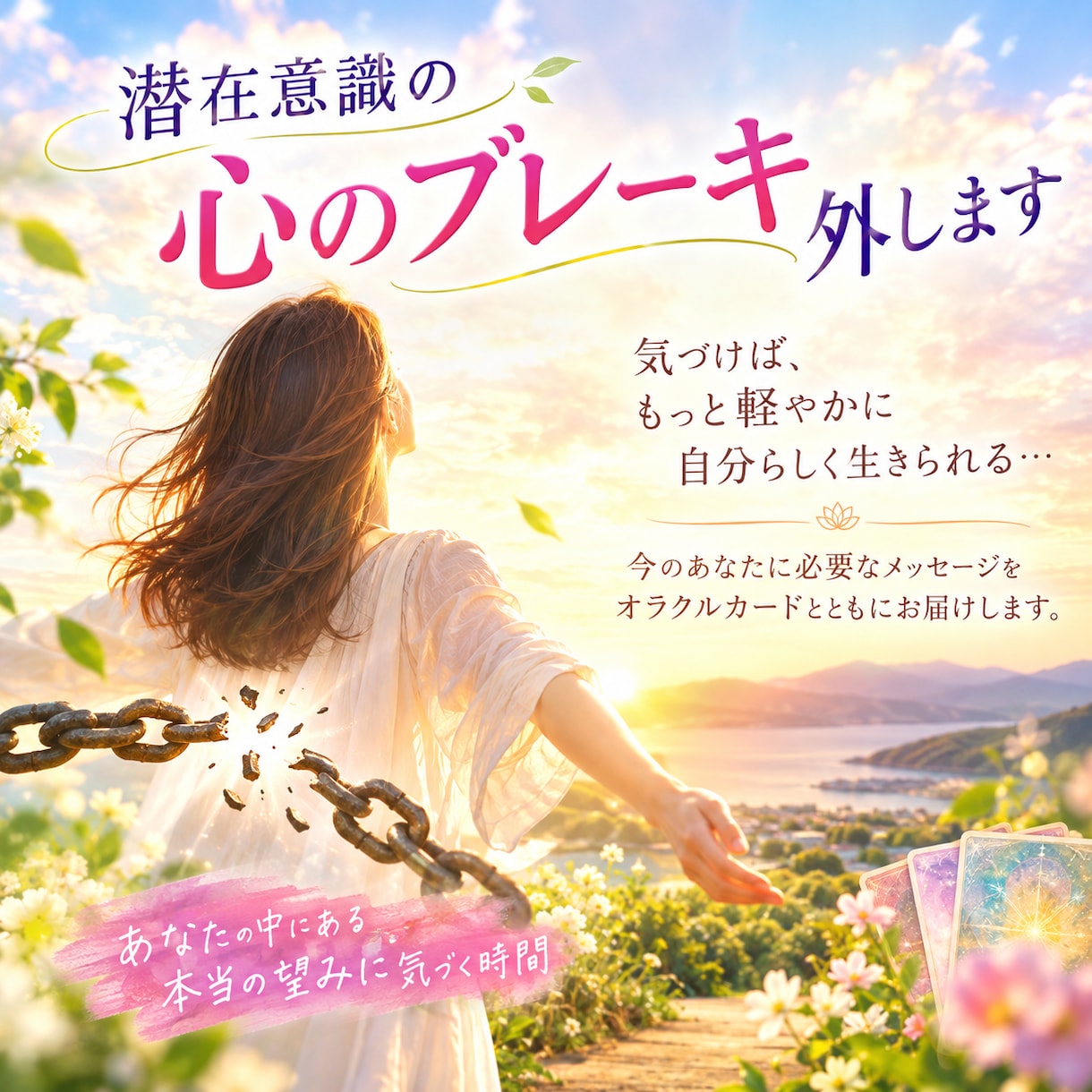 本来のあなたらしさを取り戻す　心のブレーキ外します 〜できない…には理由があります。カウンセリング歴5年 イメージ1