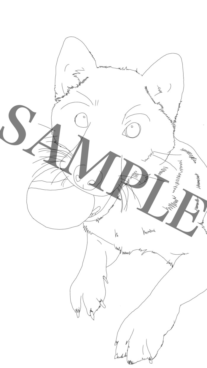 うちのこ（ペット）を水彩タッチで描きます 柔らかい色味でうちのこのかわいさを表現 イメージ6