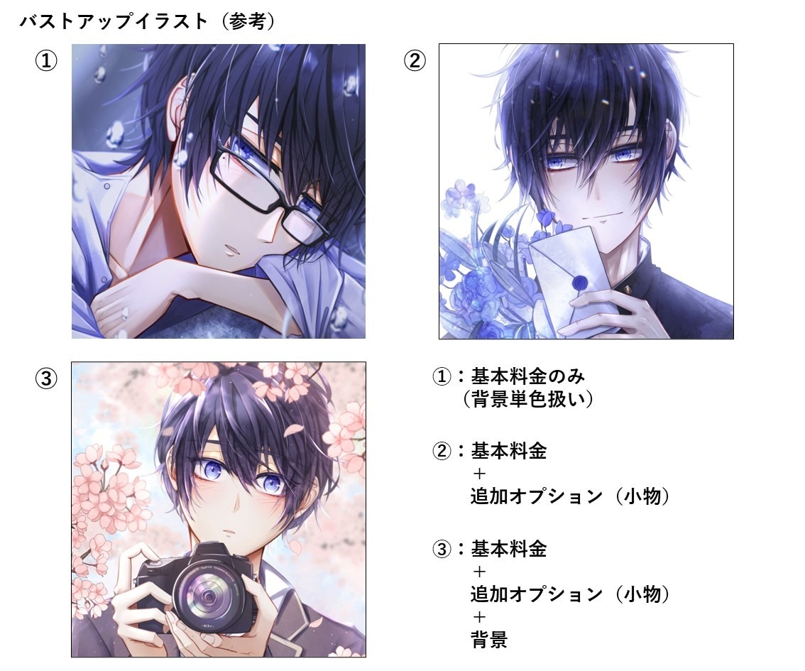 物語のような、美しい一枚絵を製作致します サムネイルや小説の装画に！用途に合った一枚絵をお描きします！ イメージ2