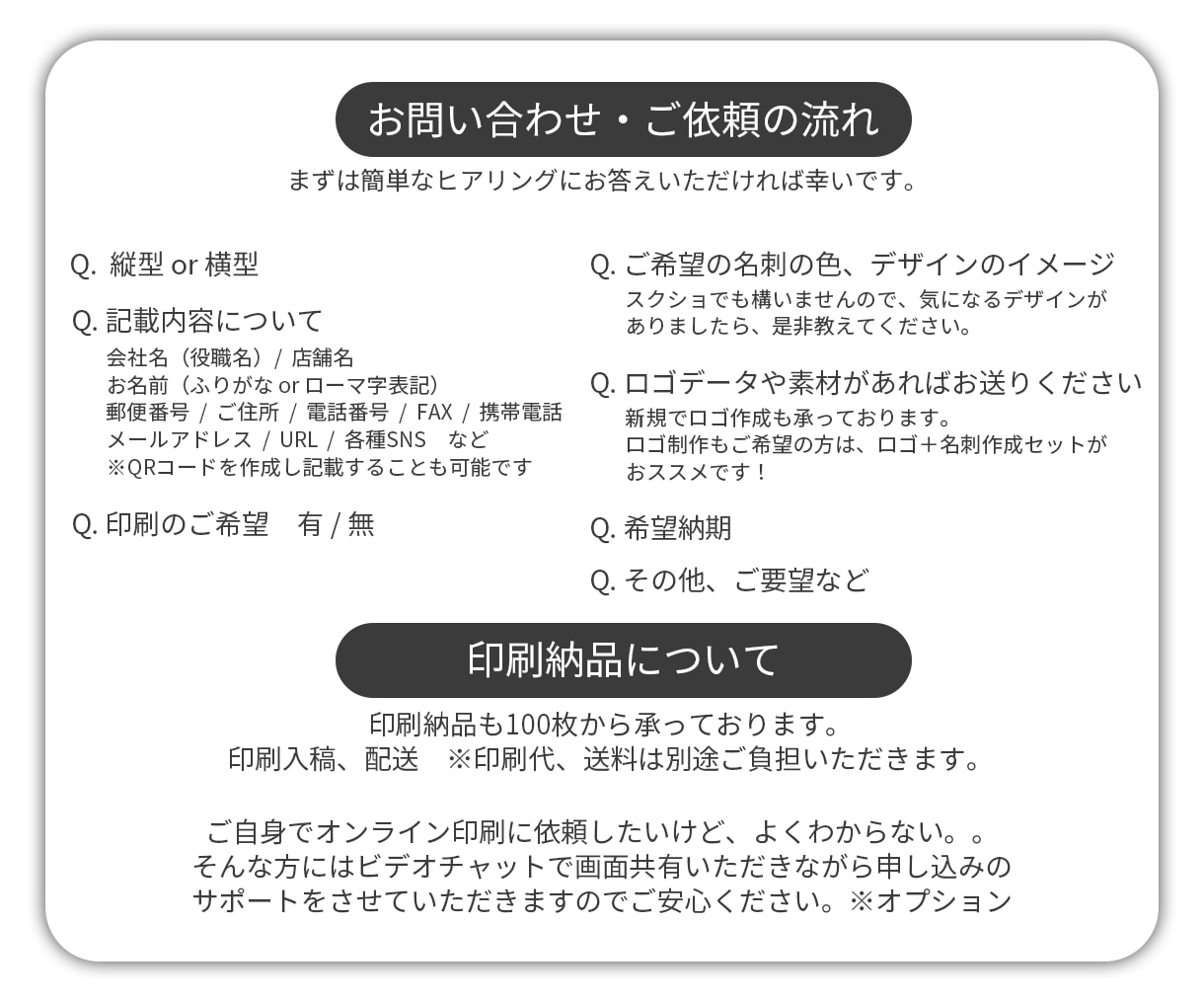 シンプルで印象に残るショップカードを作ります しっかり伝わるオシャレなショップカードを作ります イメージ4