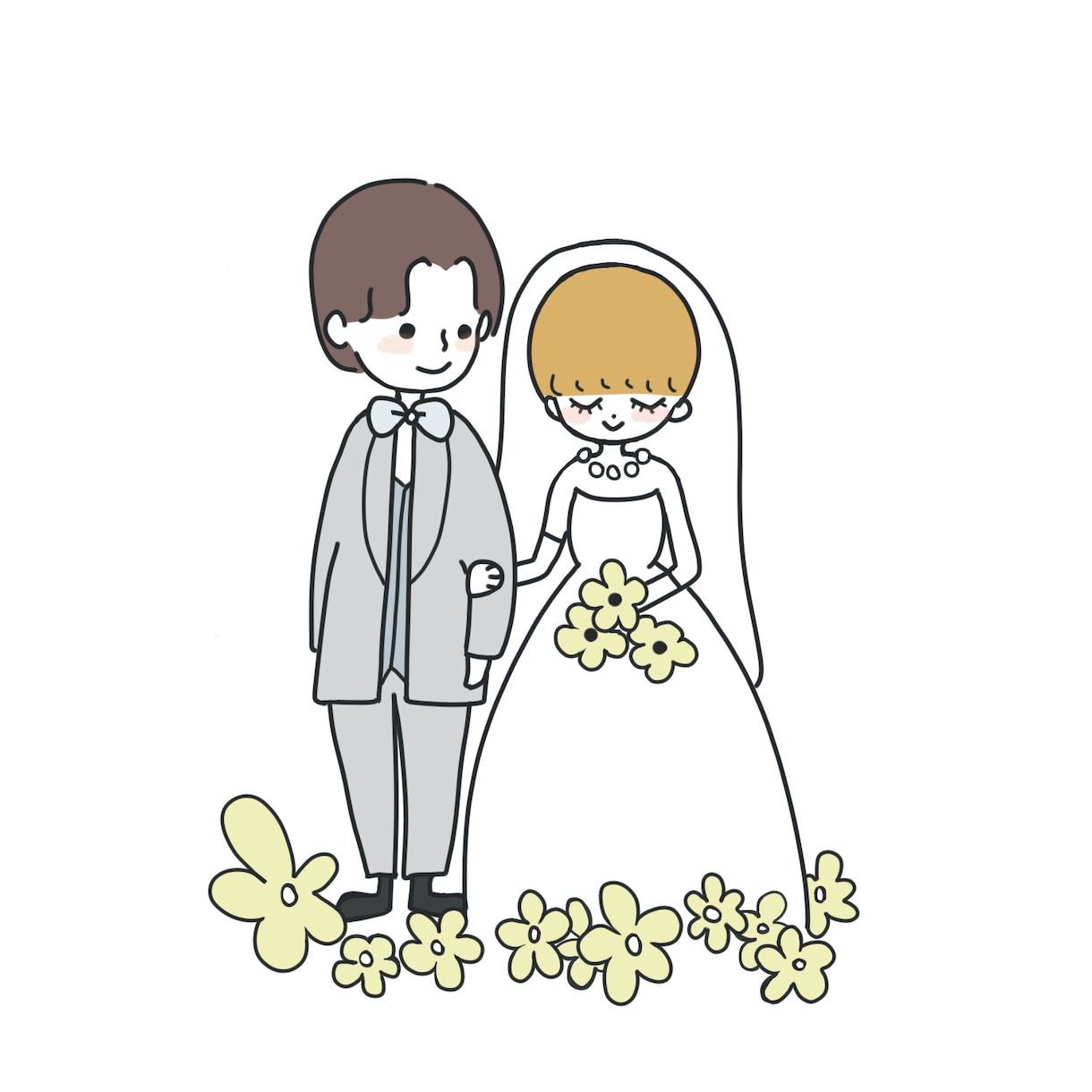 商用OK！ほんわかシンプルなイラストを描きます 挿絵・プレゼントに！用途に合ったイラストお描きします♪ イメージ1