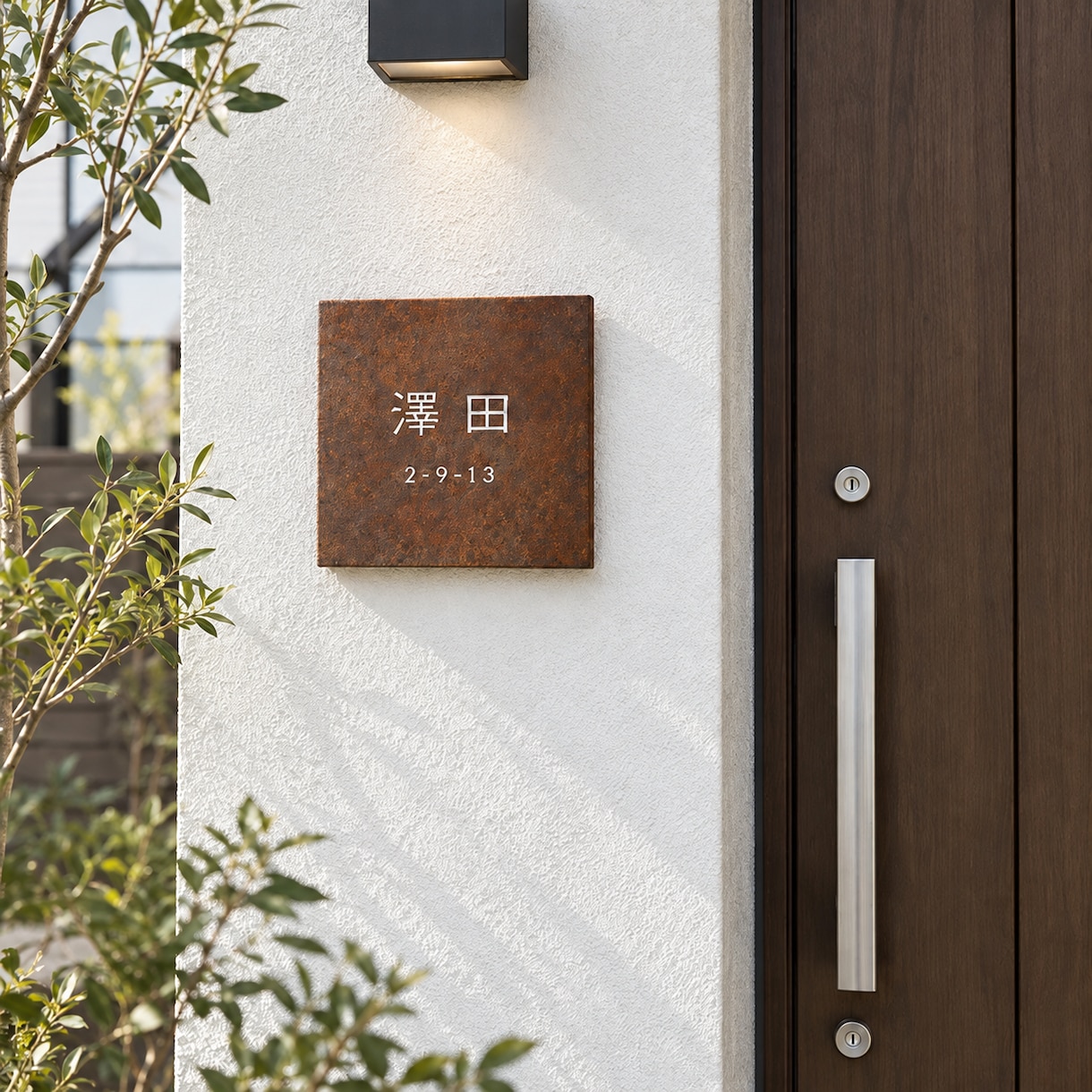 錆鉄の店舗ロゴ看板をオーダー製作しますます 自然な錆の表情を生かした、世界に一つの店舗サイン イメージ7