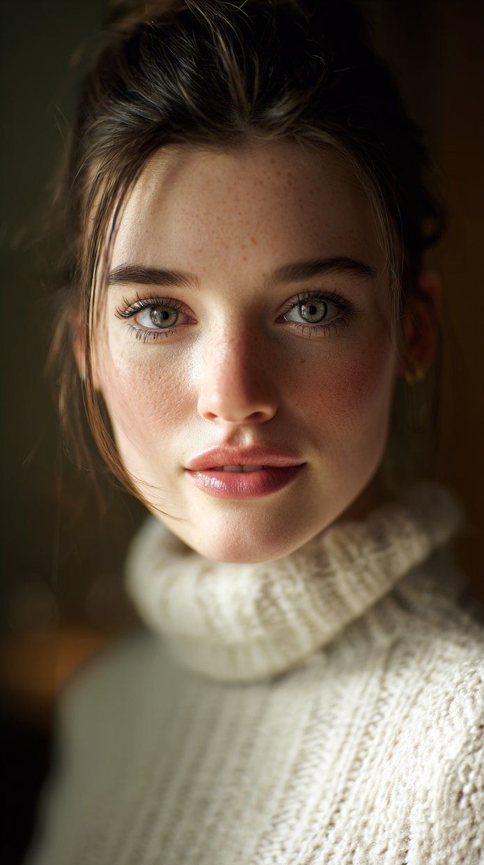 AIでリアルなポートレート写真を制作します AIツールを使った自然で美しいAIフォトセッション イメージ1