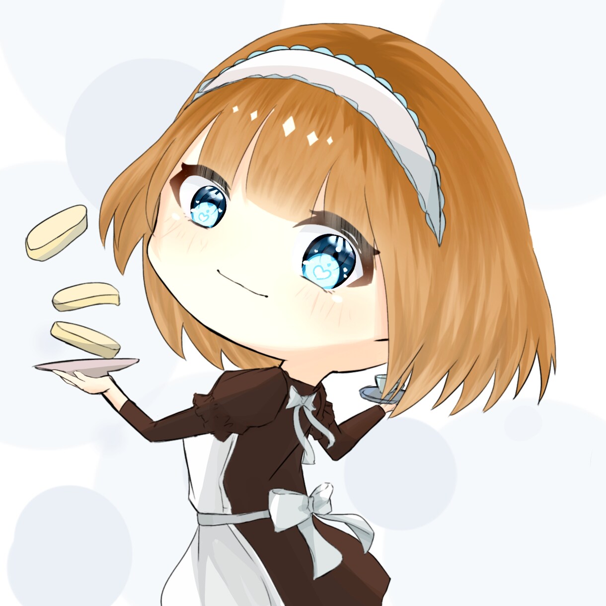 可愛い女の子のデフォルメイラスト描きます デフォルメされたアイコンどーですか！？ イメージ1