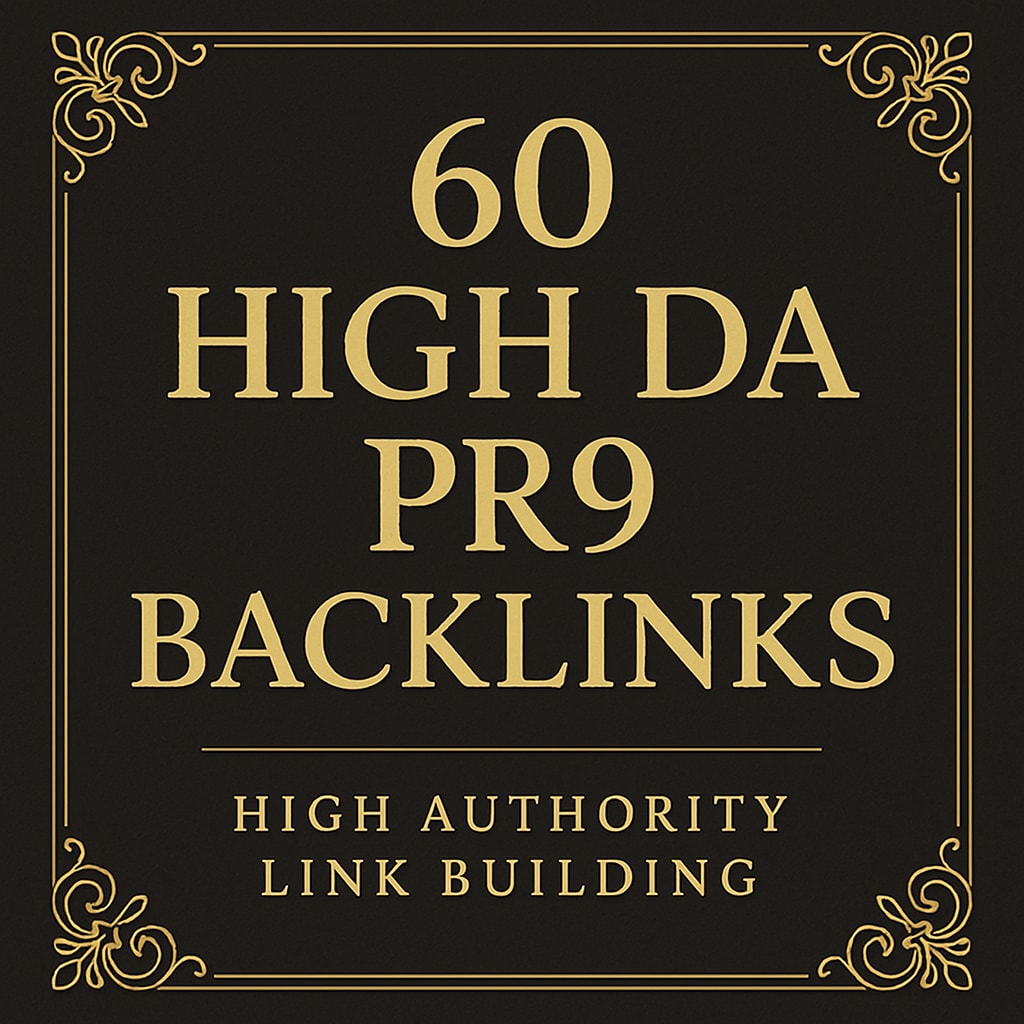 最新で強力なSEO対策・高権威バックリンクします DA80+ High Authority PR9 を60本 イメージ1