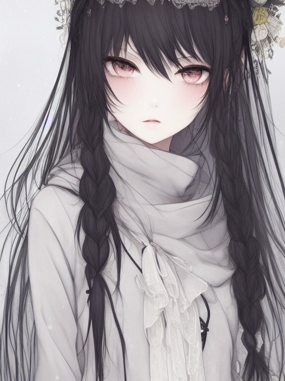 値下げ中！　一枚絵のアイコンを描きます あなただけのオリジナルの女性キャラを作ります イメージ2