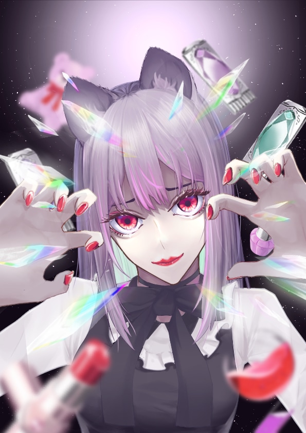 美麗なオリジナルイラストを描きます あなたのイメージするオリジナルキャラを壁紙やアイコンに！！ イメージ8