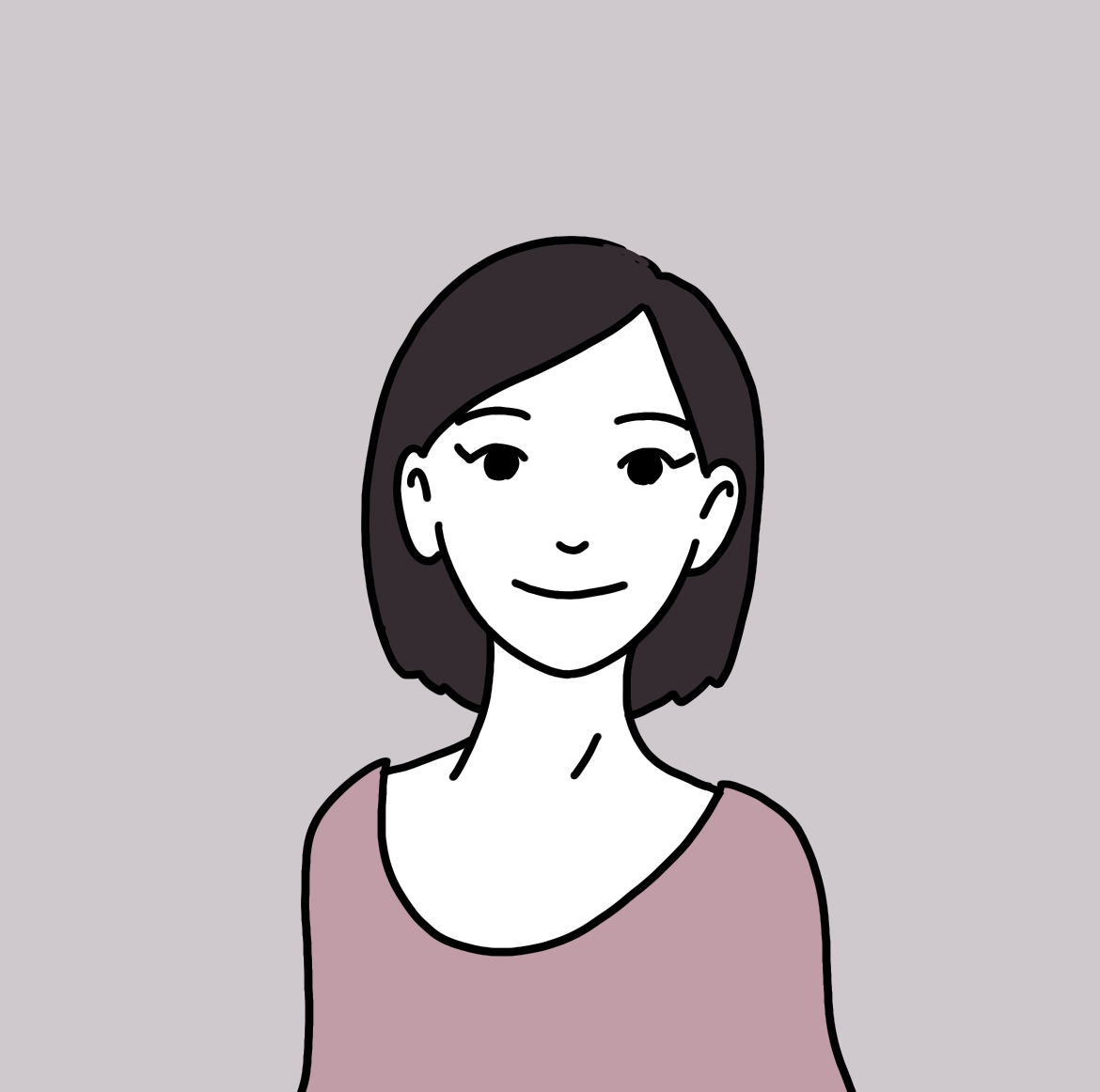 シンプルでオシャレな似顔絵を描きます ちょっとだけ個性のあるSNSアイコン、似顔絵をお探しの方へ★ イメージ2