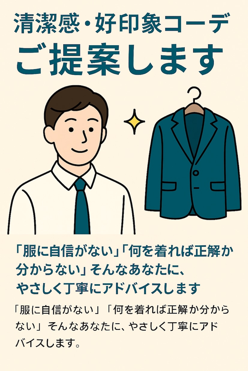 あなたに似合うコーデ提案します GU・ユニクロOK！目的に合わせておしゃれをサポートします。 イメージ1