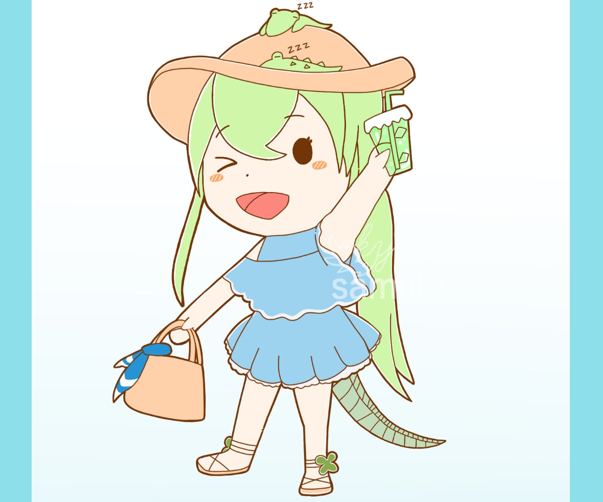 SNS映え♪今だけ特典つきキャラアイコン制作します シンプルで可愛いアイコン♪ブログやグッズのイラストにも！ イメージ2