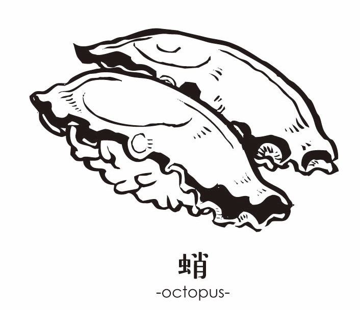 モノクロイラスト、カット承ります 飲食店メニューや印刷物等にどうぞ。 イメージ6
