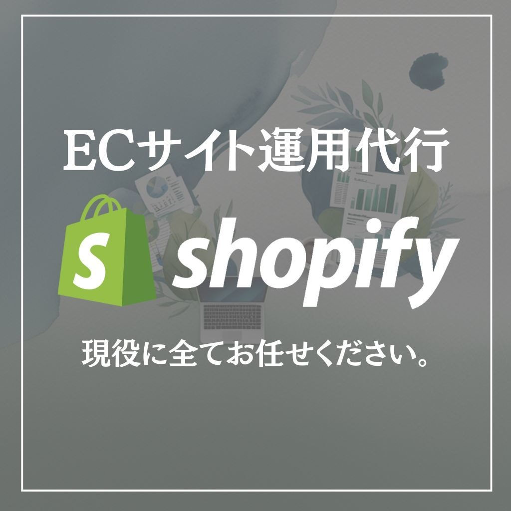 ShopifyのECサイト運用代行をします Shopify運用、丸投げしませんか？ イメージ1