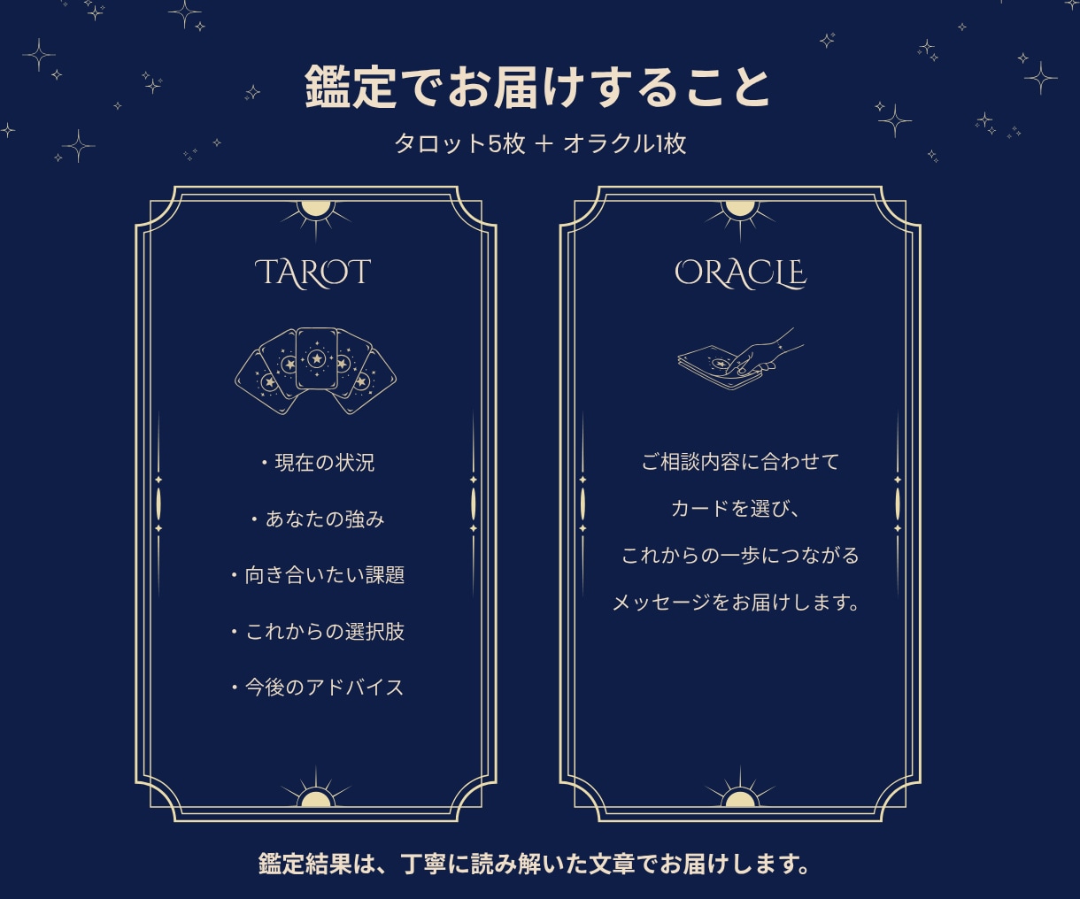あなたに合う仕事や働き方をカードで鑑定します 仕事の迷いに、タロットとオラクルからのヒントを イメージ2