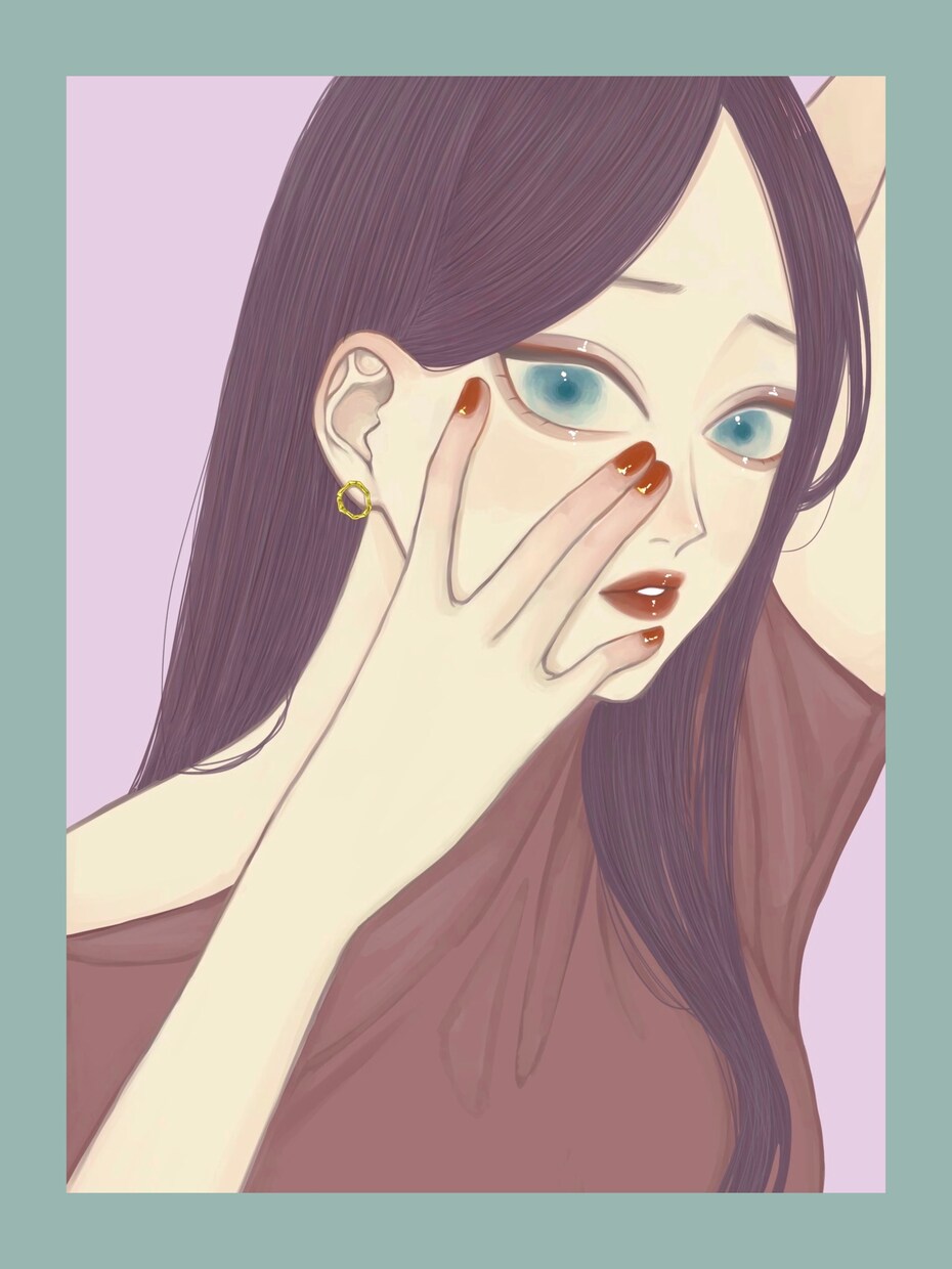 パッと印象の残るイラストお描きします 綺麗な美少女、美青年大得意です イメージ3