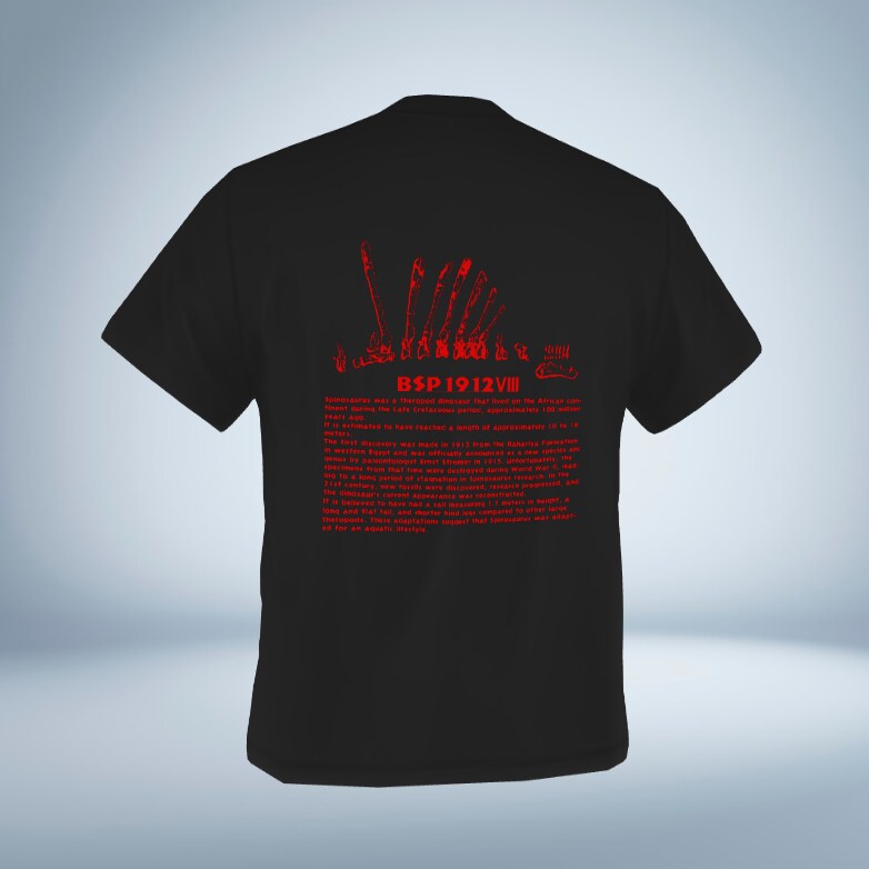 大人も着られる恐竜のTシャツ・デザインします 大人の恐竜Tシャツがあってもいいじゃないか！ イメージ2