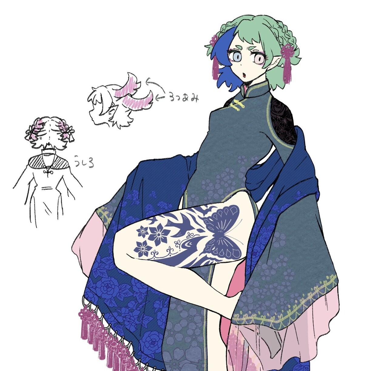 2頭身から選べる！立ち絵を描きます 絵柄、塗り、お好み伺います。TRPG等の立ち絵に。 イメージ3