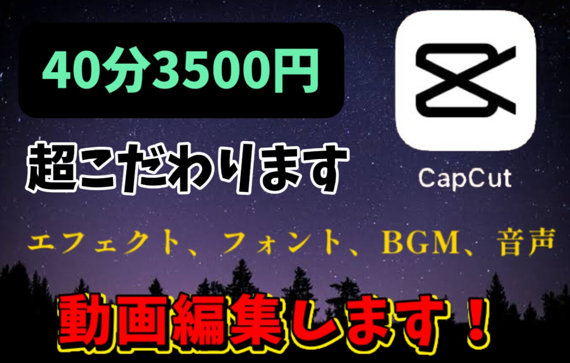 わかりやすく動画編集します 動画編集でみんなの役にたとう! イメージ1