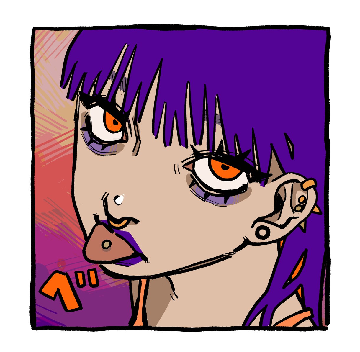 ポップなアイコン用イラストを制作致します ご依頼いただいてから2時間以内にイラストを描きあげます。 イメージ1