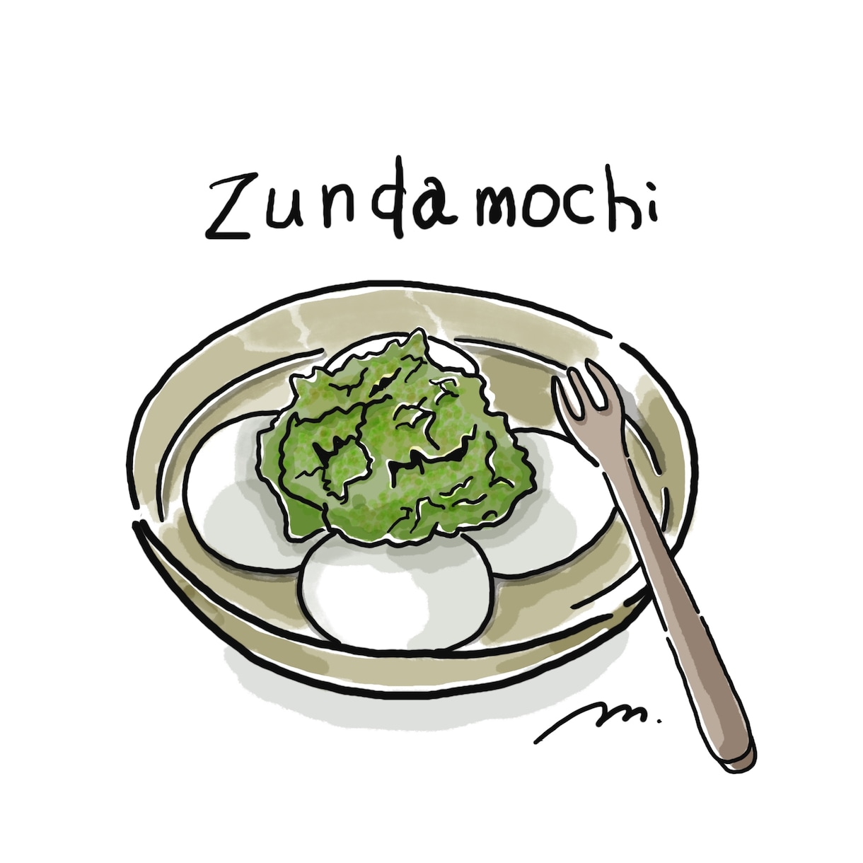 5件注文(残1件)が入るまで特別価格で挿絵描きます お食事メニューや冊子のちょっとした挿絵も！ イメージ2
