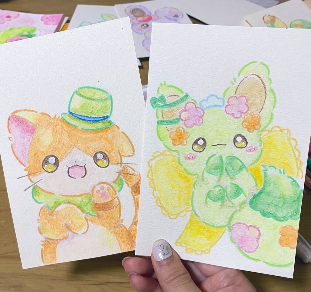 アナログイラスト描きます 動物やキャラクターのイラストをお描きします イメージ1