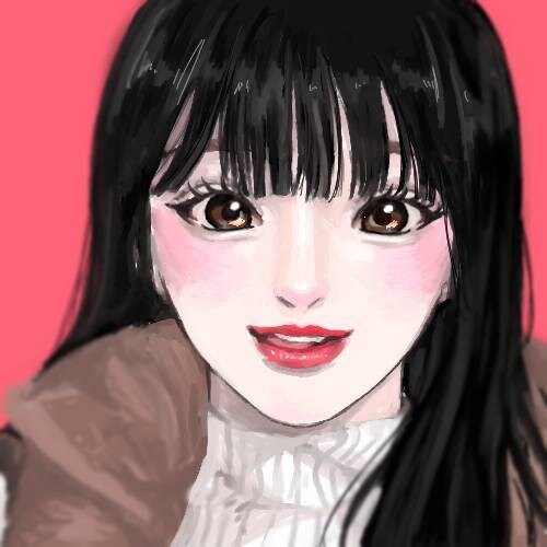 現役大学生！うるっと可愛い似顔絵描きます 写真を元に少し可愛く仕上げます！リアルさと2次元の間を！ イメージ2