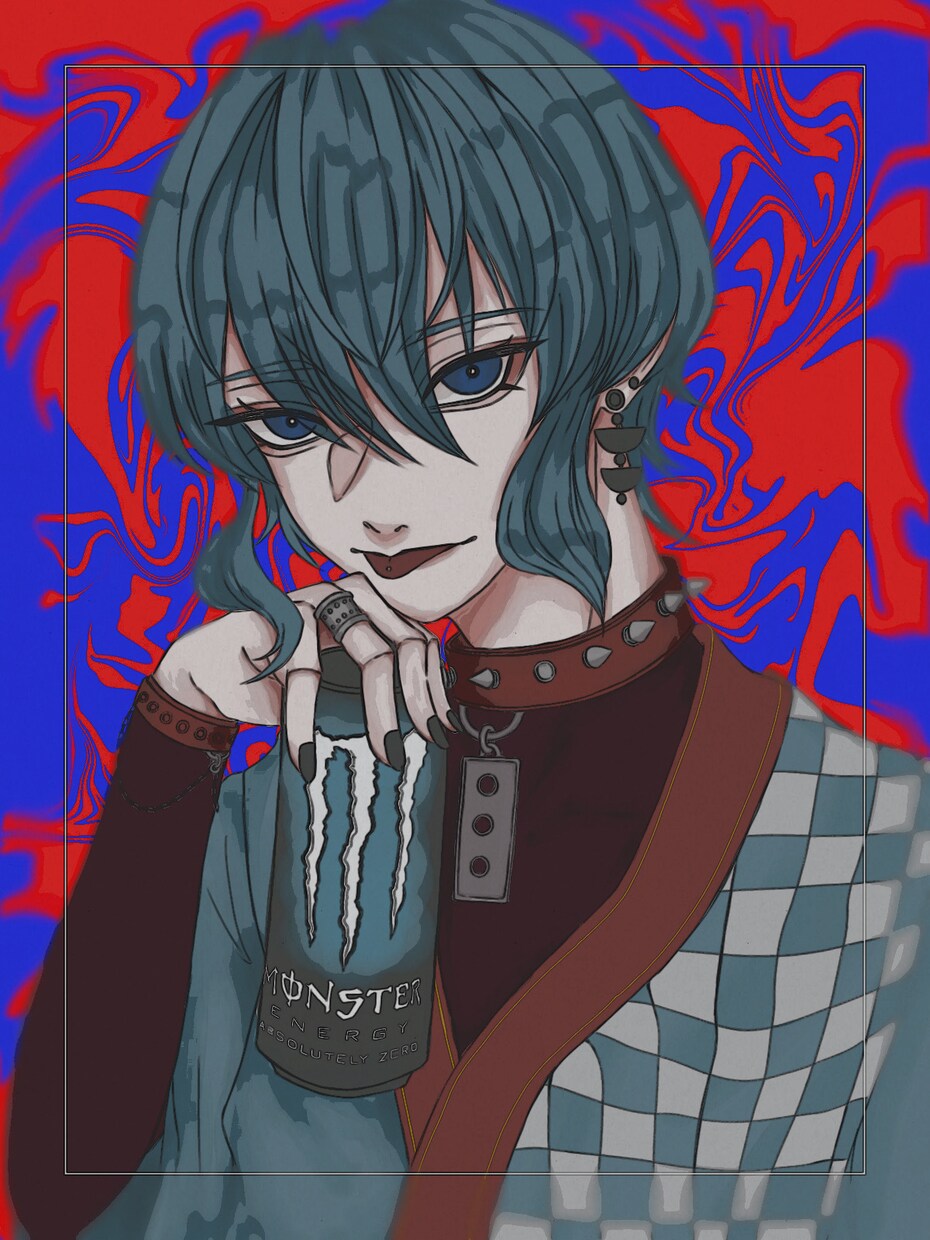 かっこいいイラスト描きます 歌ってみたイラスト、SNS用イラスト、キャス用イラストなど イメージ1