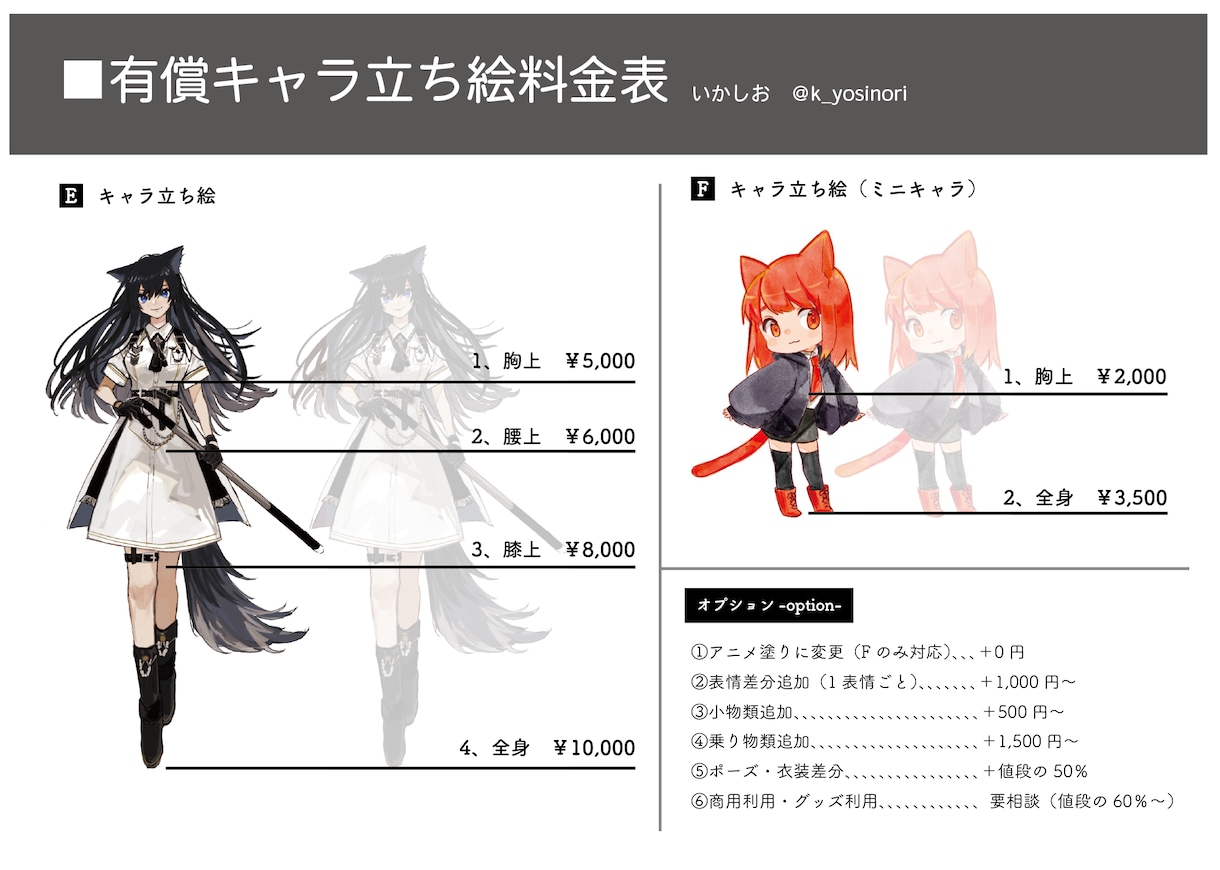 アイコン・イラスト描きます SNSアイコン、キャラ立ち絵、動画用イラスト、1枚イラスト イメージ3
