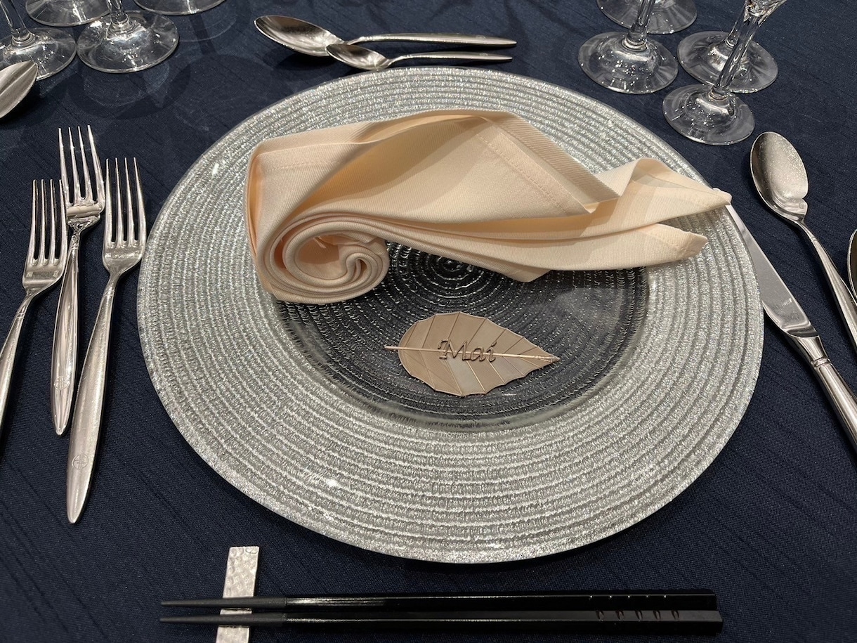 結婚式 席札作ります 3Dプリンターでおしゃれな席札はいかがですか イメージ2