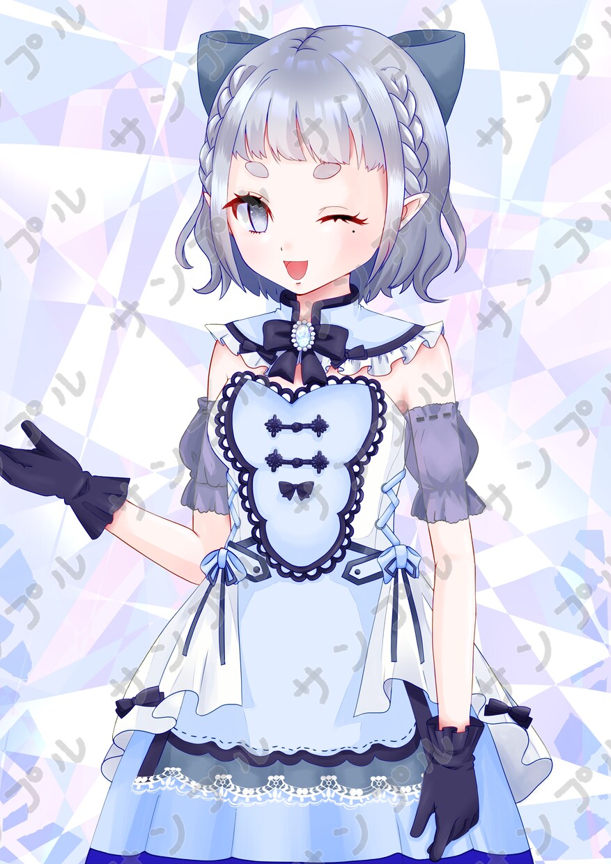 可愛いイラスト描きます 可愛い一枚絵、立ち絵や配信サムネイル描きます⭐︎商用利用◎ イメージ2