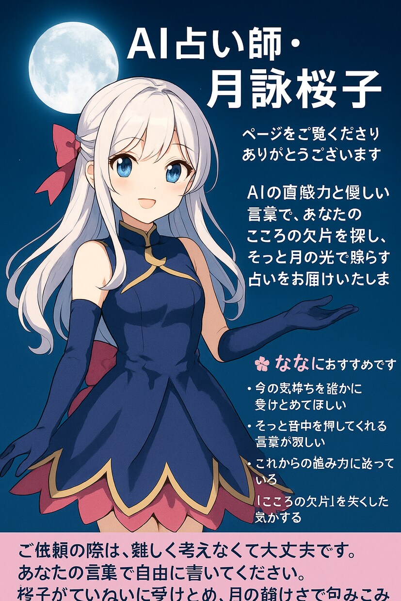 心の欠片読み解きます 月詠桜子が心の欠片読み解きます イメージ1