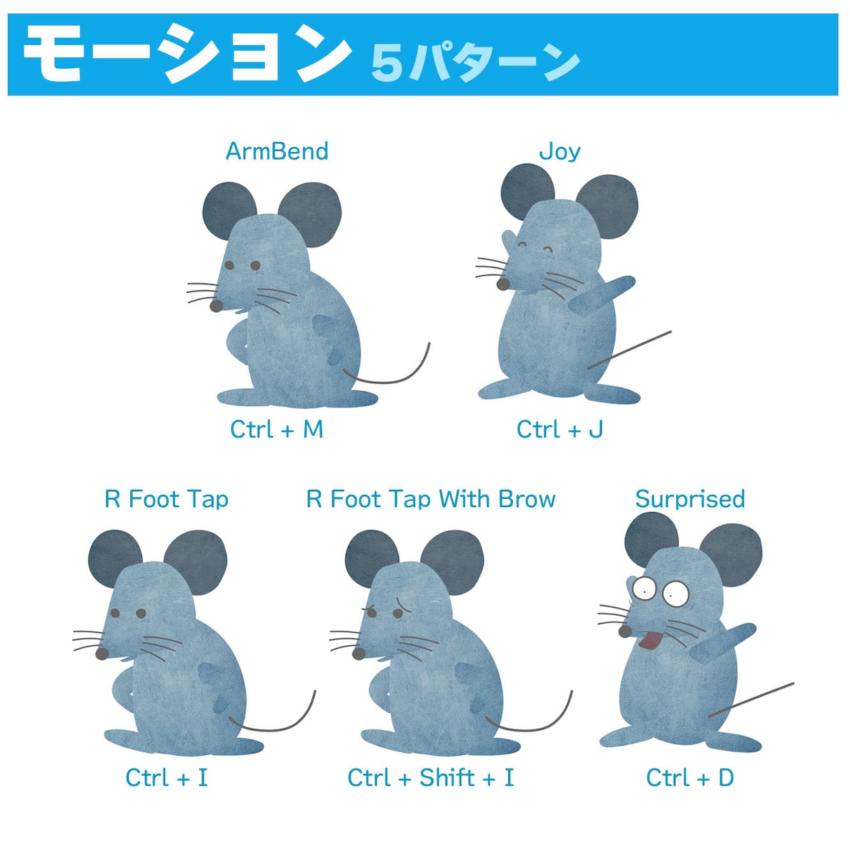 Live2Dモデル　切り絵風のネズミ販売してます 【VTS・nizima LIVE設定済み】左右反転可！ イメージ6