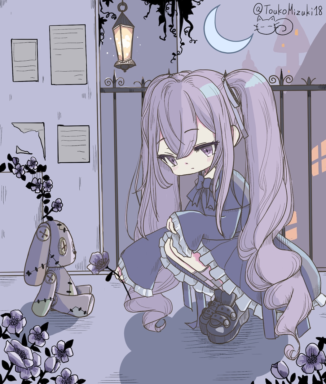 かわいい×ダークなデフォルメイラスト描きます 丸投げOK！衣装やポーズも一緒にご提案します イメージ3