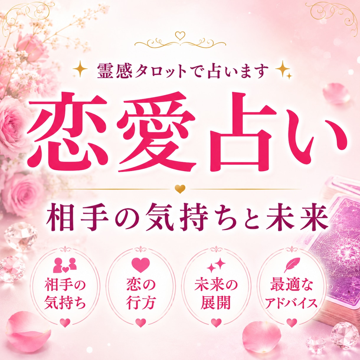 お相手の気持ちと二人の未来を視ます あの人はどうしたいの？本心と未来を読み解きます。 イメージ1