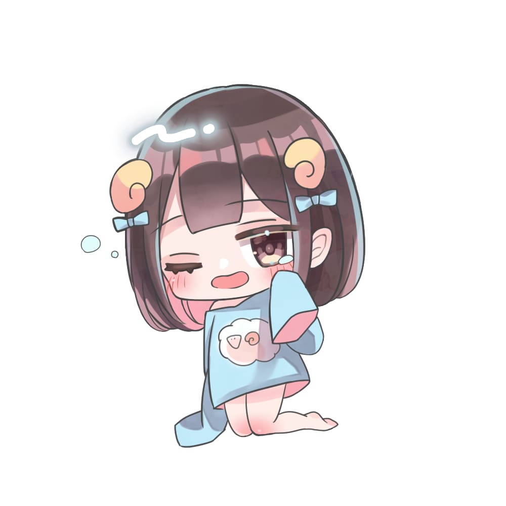 商用利用可＊可愛いミニキャライラスト制作します アイドルやライバーさん！アクスタや缶バッジ等グッズ制作！ イメージ4