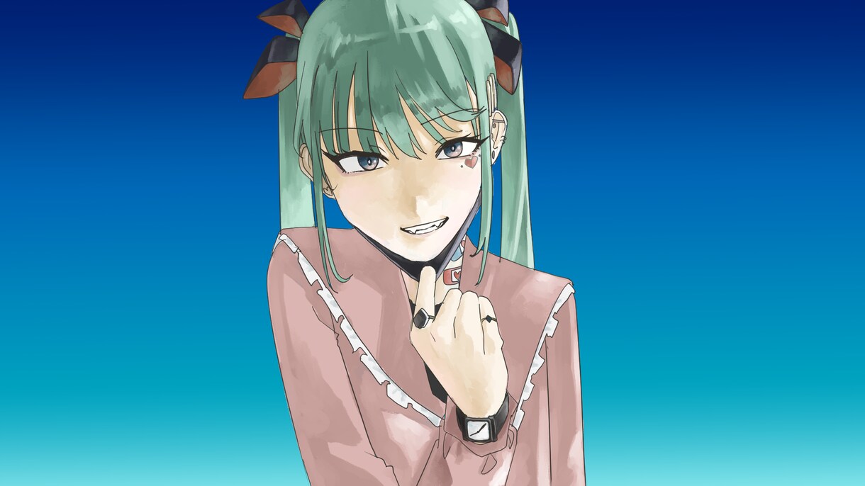 背景付きでキャラクターを描きます 背景付きのキャラクターを描きます！ イメージ4