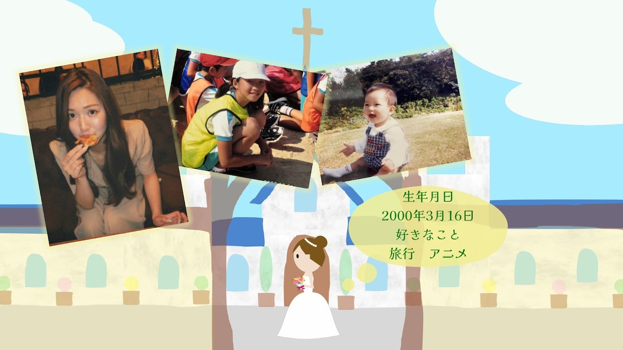 好評☆NEW×FAMILY結婚式ムービー制作します ☆最短７日納品☆ゲストも楽しめる【開演前のお願い！付き】 イメージ5