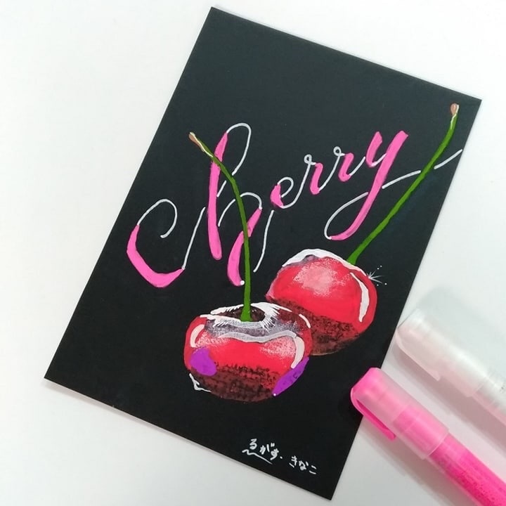 チョークアートの原稿制作を致します まだまだ広まっていないので今ならかなり目を引きます！ イメージ4