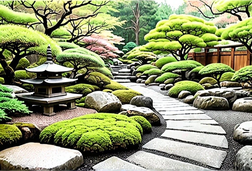 夢の和の庭園をあなたのイメージで制作します オリジナル庭園デザインサービス。印刷用BIGサイズ対応 イメージ3